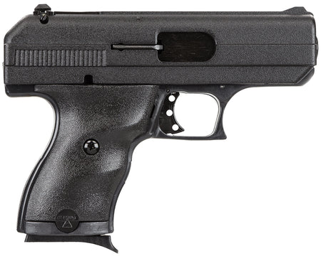 Hi-Point 916HCT1 C9 9mm Luger 8+1 3.50" Black Steel Barrel, Black Powder Coated Serrated Steel Slide, Black Polymer Frame, Black Plastic Grip, MTM Case, Tuff1 Grip