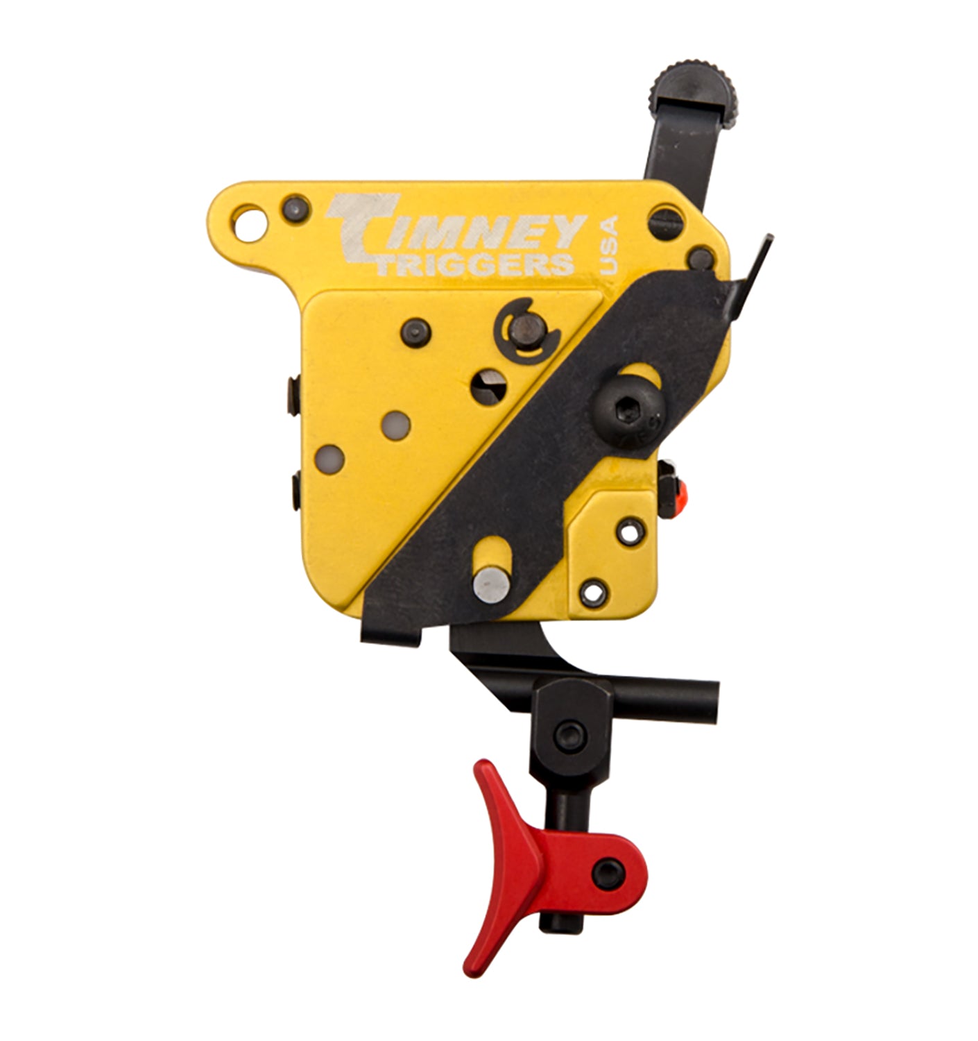 Timney Calvin Elite Custom 8 oz Trigger with Black/Gold Finish for Remington 700 Right Hand