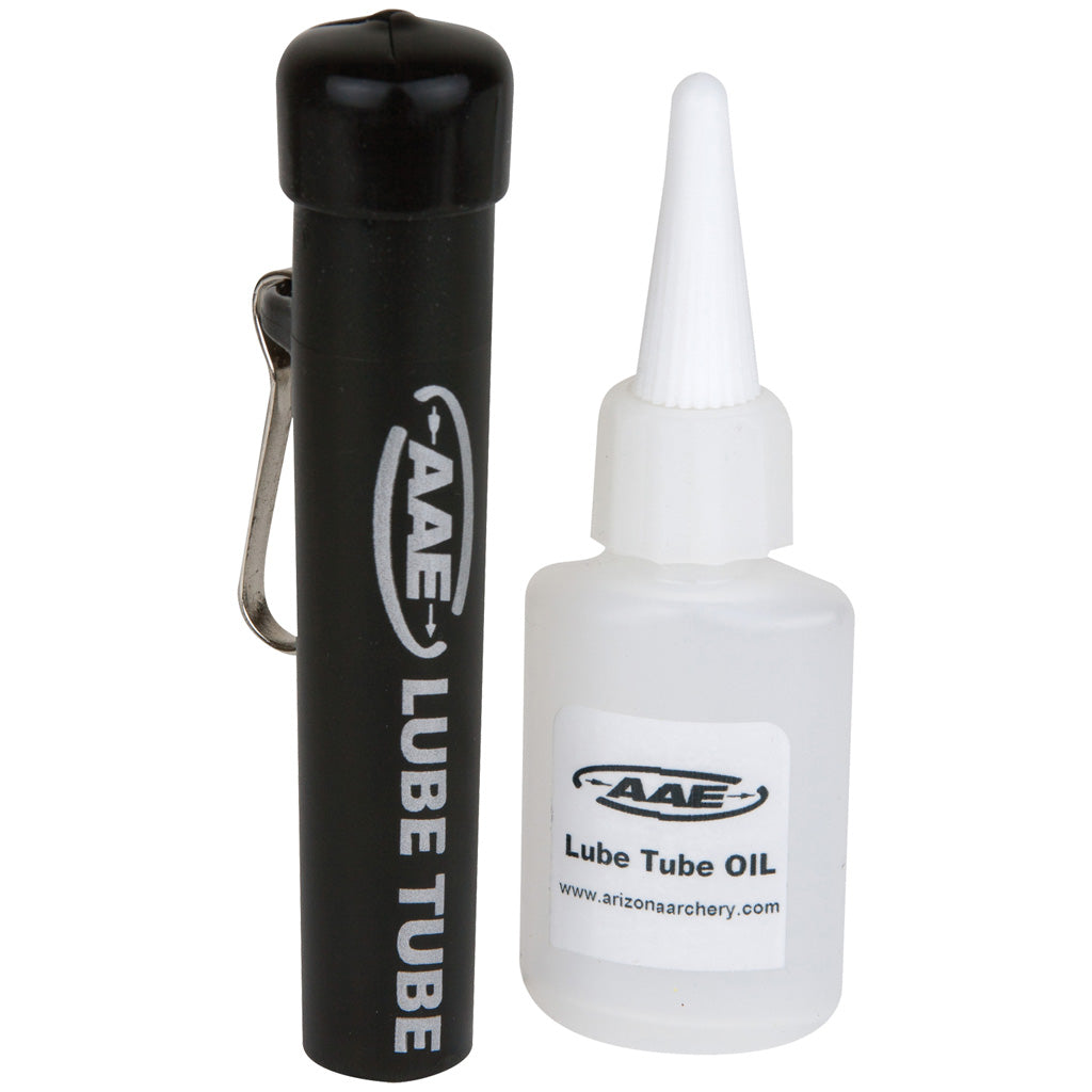 AAE Arrow Lube Tube Anodized Aluminum with End Caps and Belt Clip