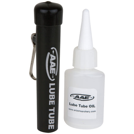 AAE Arrow Lube Tube Anodized Aluminum with End Caps and Belt Clip