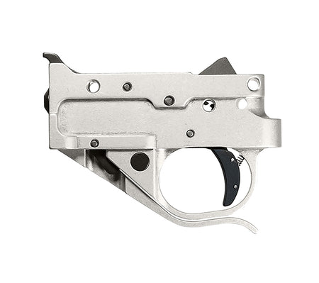 Timney Single-Stage Curved Trigger 2.75 lb Silver Housing Black Shoe for Ruger 10/22