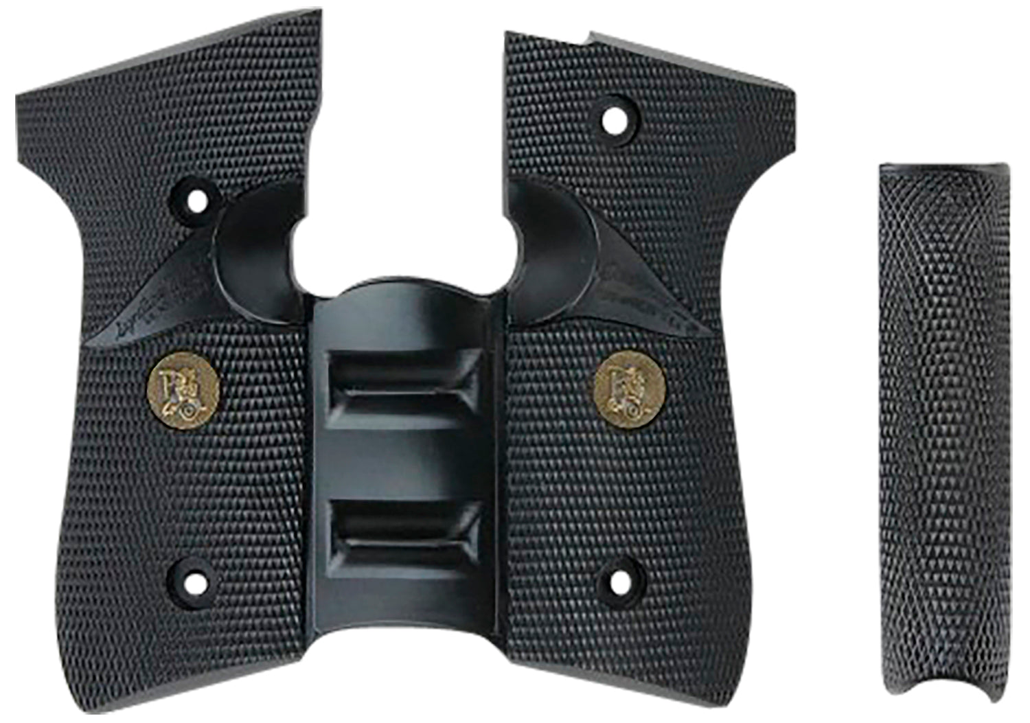 Pachmayr 02500 Wraparound Rubber Grip with Finger Grooves for Beretta 92FS and 96FS