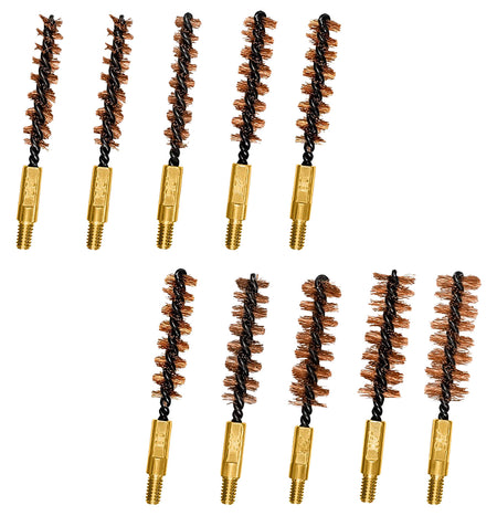 Otis FG380BP Multi-Caliber Bronze Bore Brush Set for Rifle and Pistol 10-Pack