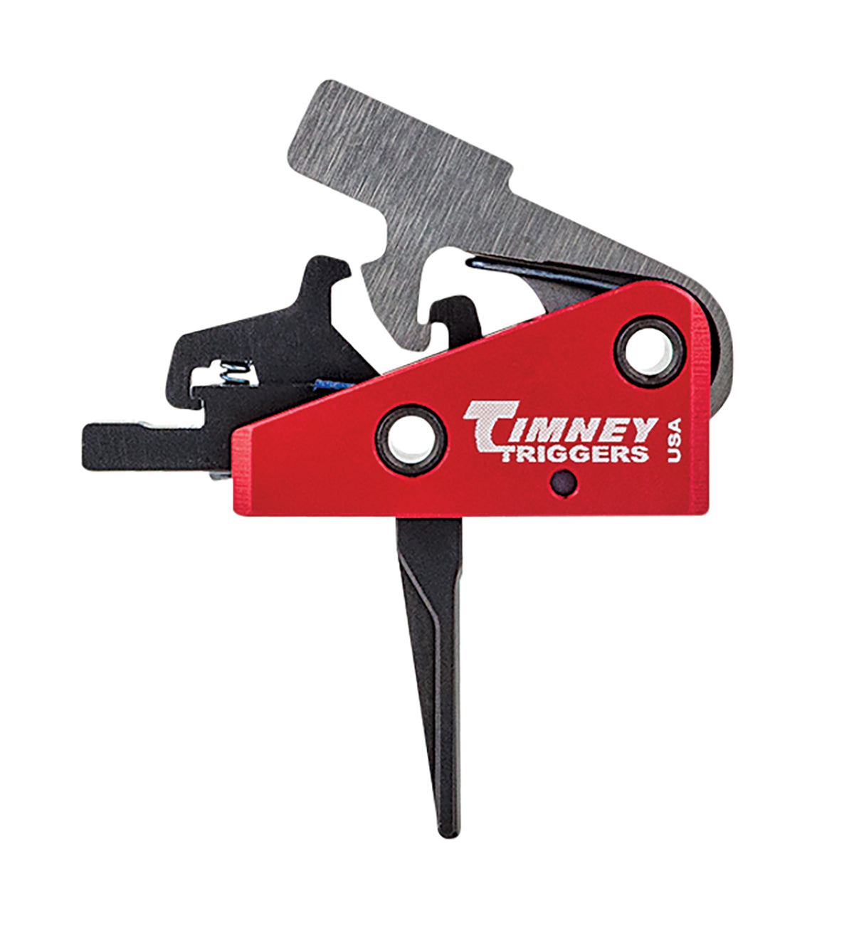 Timney Targa 662SST Short Two-Stage Straight Drop-In AR-15 Trigger 2 lbs Black/Red