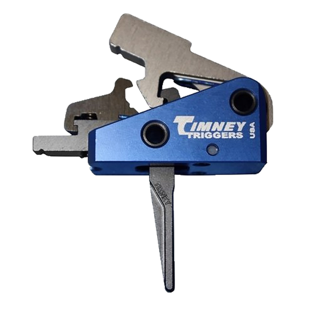 Timney Targa 663SST Long Two-Stage Straight Drop-In AR-15 Trigger 2 lbs Black/Blue