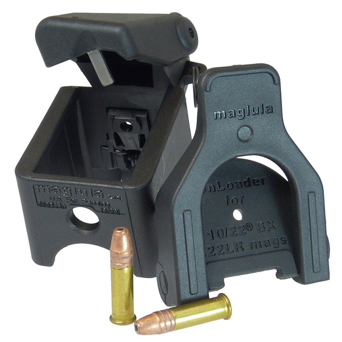 Maglula LU30B Black Polymer LULA Loader & Unloader for .22 LR Ruger 10/22 BX Magazines