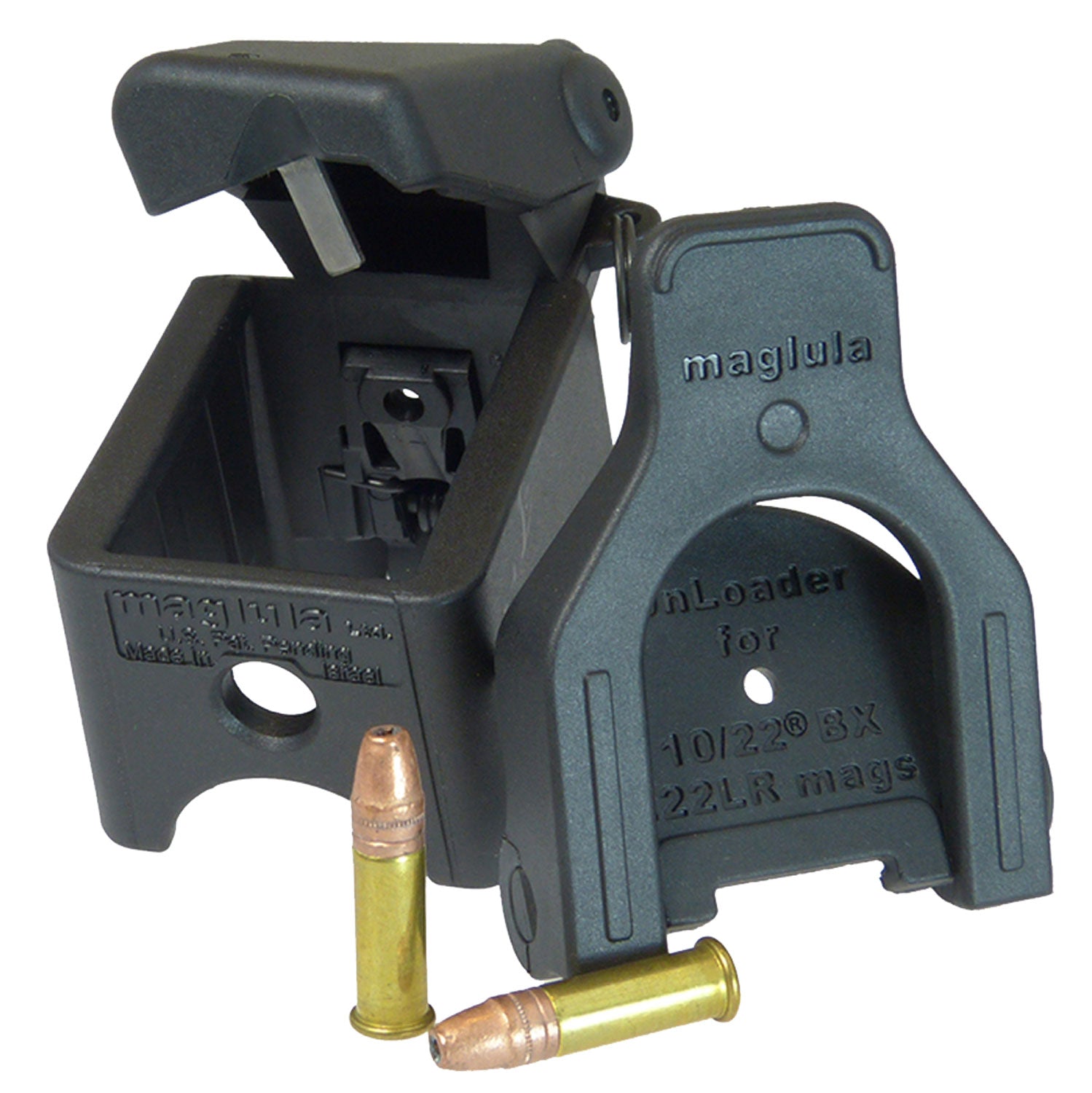 Maglula LU30B Black Polymer LULA Loader & Unloader for .22 LR Ruger 10/22 BX Magazines