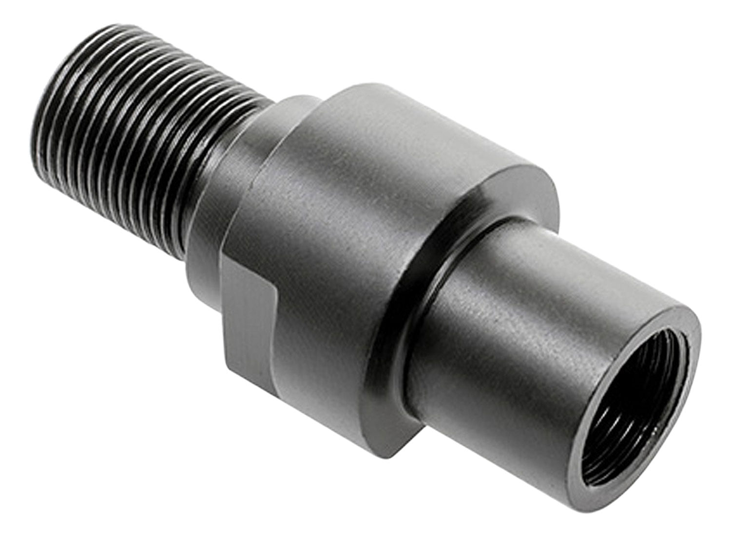 CMMG PS90 Thread Adapter 57DA53A .223 Rem/5.56x45mm NATO 1/2"-28 tpi Black Steel