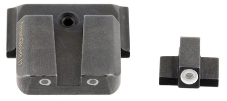 AmeriGlo SW801 Tritium Sight Set for S&W M&P - Green Tritium w/ White Outline