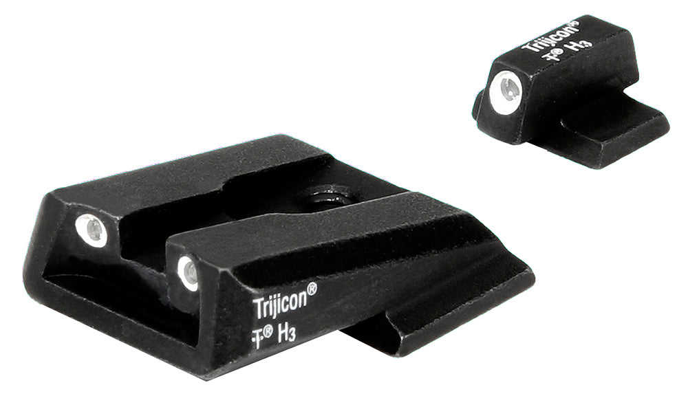Trijicon 600442 Bright & Tough Night Sight Set Green Tritium White Outline - S&W M&P and M2.0 Series