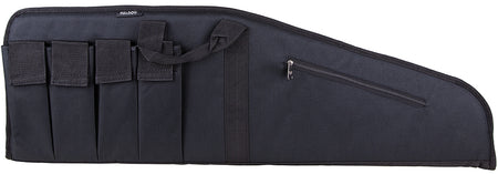 Bulldog BD421 40" Extreme Tactical Rifle Case Black Nylon 4 Velcro Magazine Pouches Padded