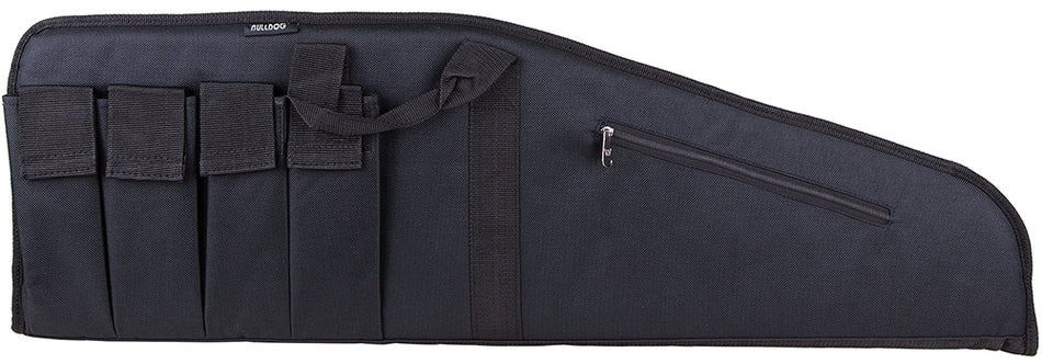 Bulldog BD421 40" Extreme Tactical Rifle Case Black Nylon 4 Velcro Magazine Pouches Padded