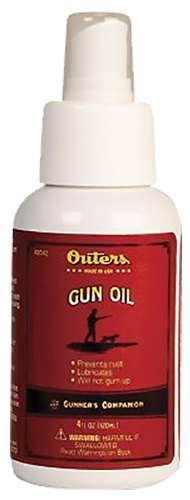 Outers Gun Care 4 oz Pump Bottle Lubricant Oil 6-Pack Case