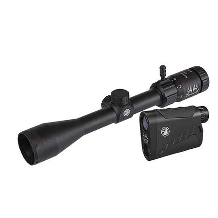 SIG Buckmasters 3-9x40mm Riflescope Laser Rangefinder Package
