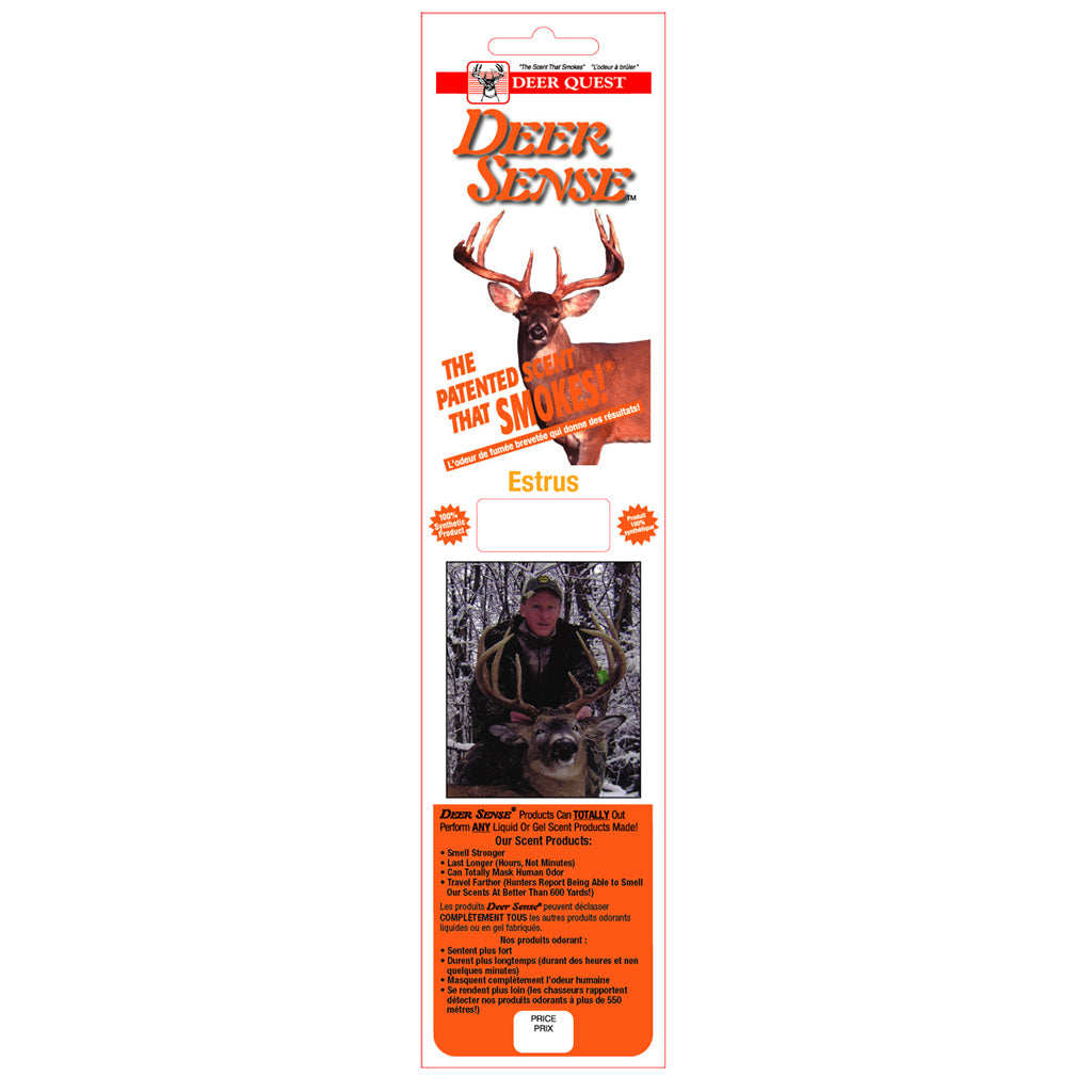 Deer Quest Deer Sense Doe-in-Estrus Scented Smoke Sticks 6 pk.