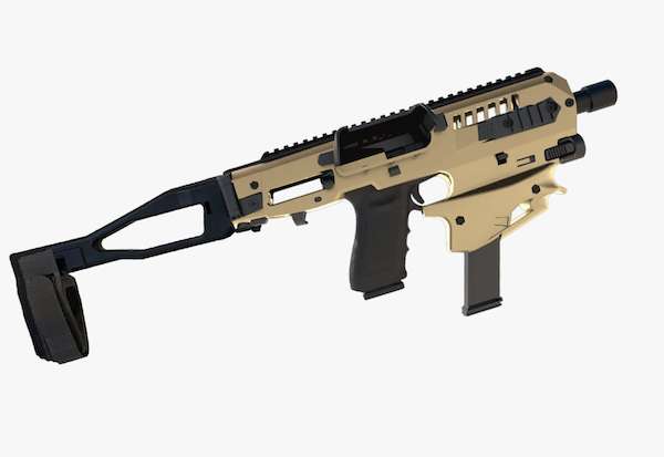 CAA MCK Gen 2 Glock 34/35/41 Conversion Kit - Tan Finish