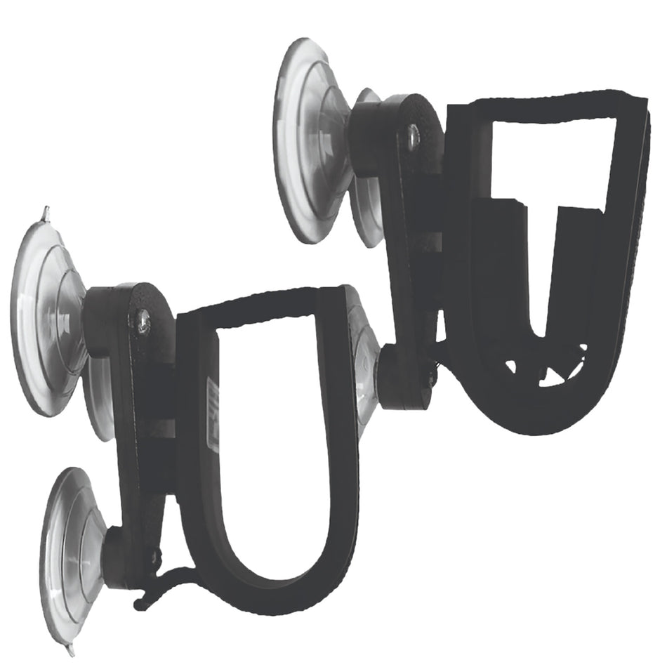 Rugged Gear 10010 Vehicle Window Suction Cup Gun and Bow Holder