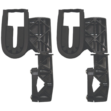Rugged Gear 10100 Nylon Single Hook Gun Mount for ATV Rifle/Shotgun 2 Pack