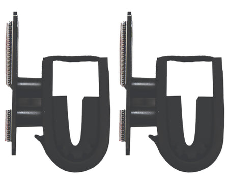 Rugged Gear 10030 Dual Lock Interior Gun Holder Rifle/Shotgun Black Metal