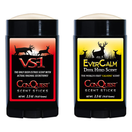 ConQuest VS-1 and EverCalm Deer Scent Stick Hunter Pack