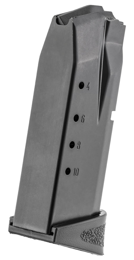 Smith & Wesson M&P Compact 10rd .40 S&W Blued Steel Pistol Magazine w/ Finger Rest