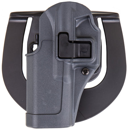 Blackhawk 413525BKL Serpa CQC Sportster Paddle Holster Size 25 Gun Metal Gray for S&W M&P 9/.357 Sig/.40 Sigma Left Hand