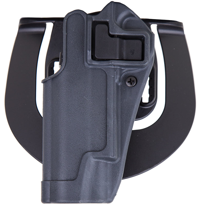 Blackhawk 413503BKL Serpa CQC Sportster Paddle Holster Size 03 Gun Metal Gray for 1911 Gov't and Compatible Clones Left Hand