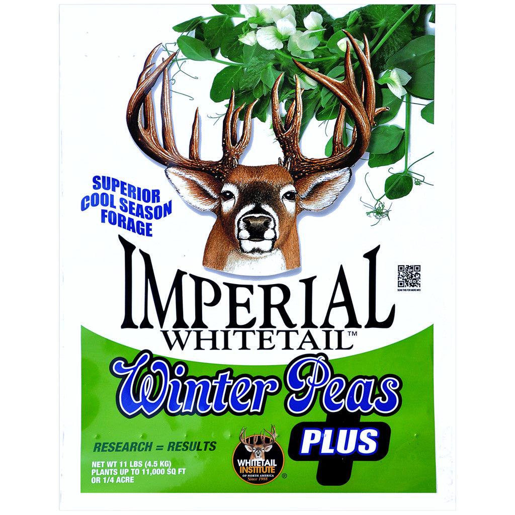 Whitetail Institute Winter Pea Plus Food Plot Seed 11 lb. .25 Acre