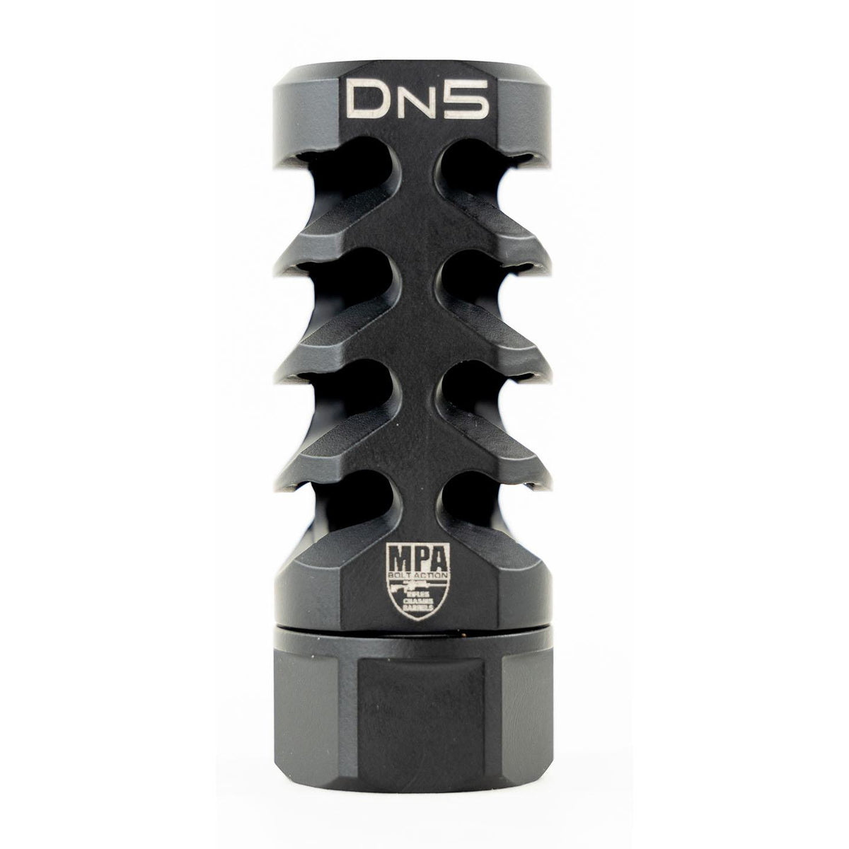 Master Piece Arms DN5 Muzzle Brake for 6.5 Cal Bolt Action Rifles