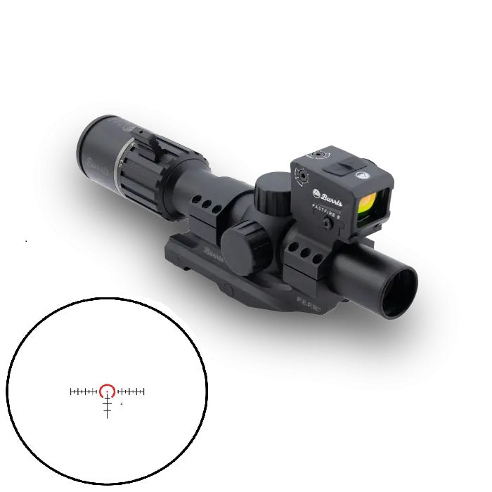 RT6 1-6X24MM ILL BAR FFE RED BALLISTIC AR|FASTFIRE E|PEPR