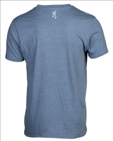 BROWNING SS T-SHIRT CIRCUIT BLUE LARGE