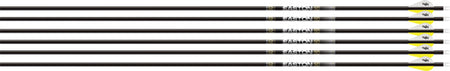 Easton 5.0 Spine 500 Arrows 6-Pack 2-Inch Blazer Vanes