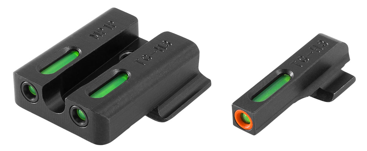 TruGlo TG13MP1PC TFX Pro M&P Pistol Tritium & Fiber Optic Replacement Sight Pair