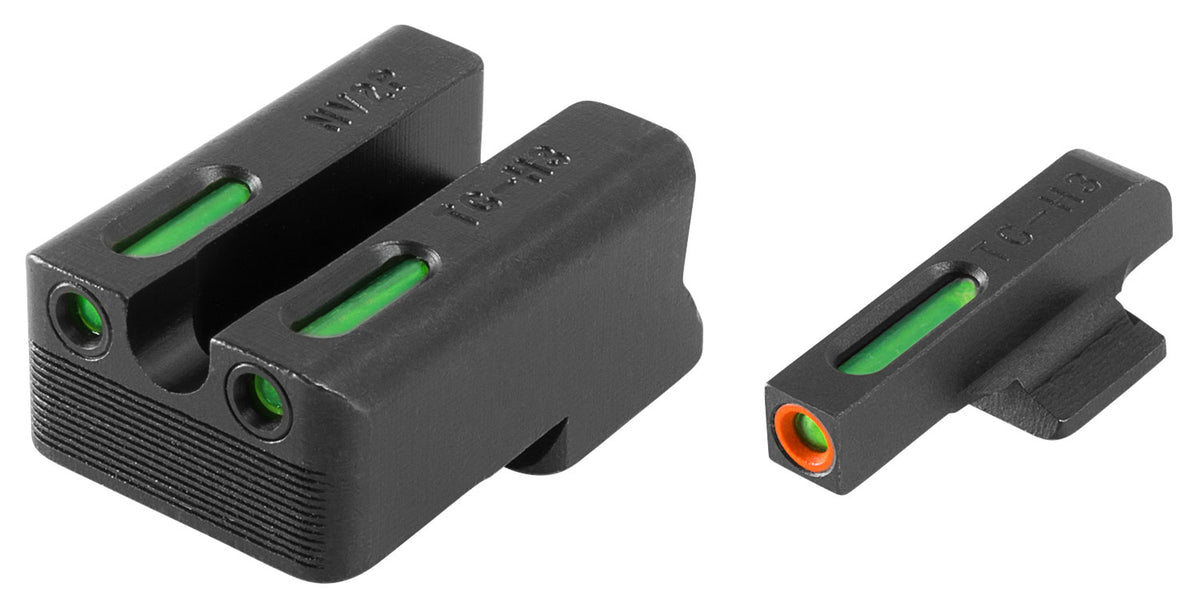 TruGlo TG13NV3PC TFX Pro Day/Night Iron Sights for 1911 Commander .45 ACP – Novak Compatible