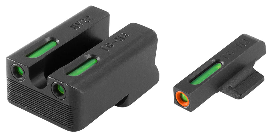 TruGlo TG13NV3PC TFX Pro Day/Night Iron Sights for 1911 Commander .45 ACP – Novak Compatible