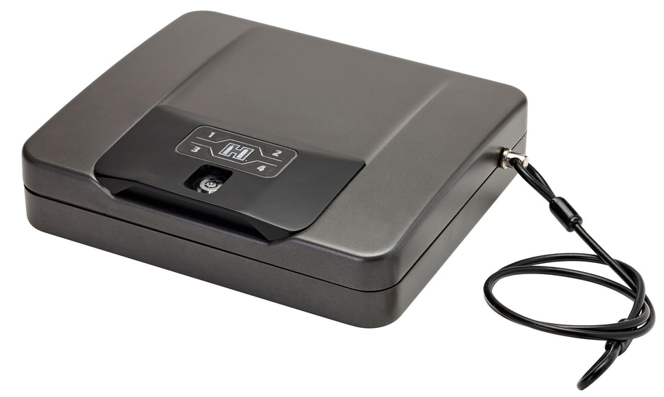 Hornady 98141 Rapid Safe 4800KP Black Steel RFID Keypad Key Entry Handgun Security
