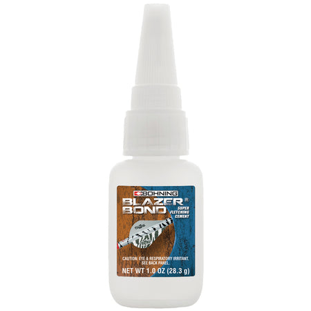 Bohning Blazer Bond Vane and Nock Instant Glue 1 oz.