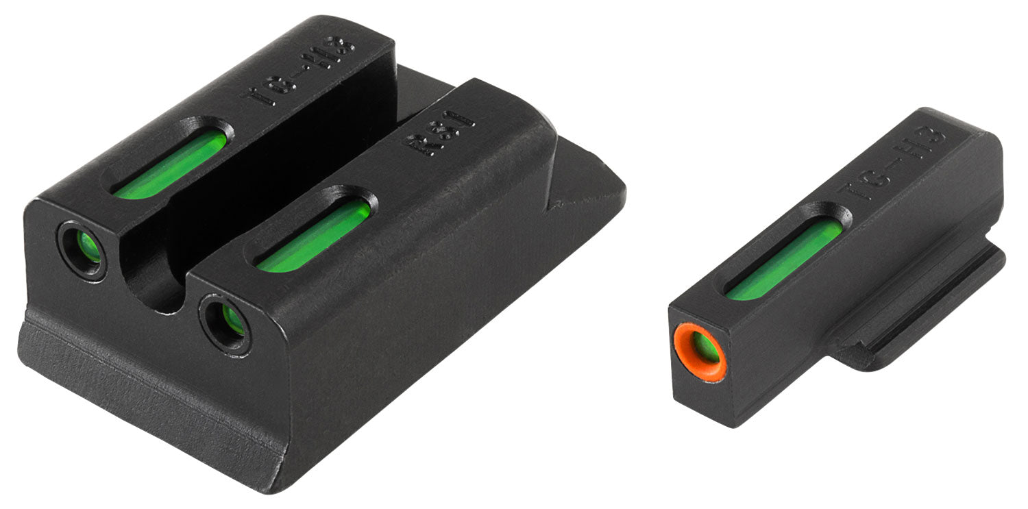 TruGlo TG13RS1PC TFX Pro Ruger Pistol Tritium & Fiber Optic Replacement Sight Pair