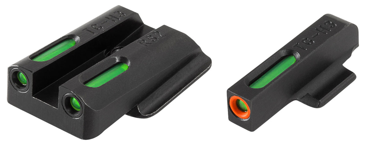 TruGlo TG13RS2PC TFX Pro Ruger-Compatible Tritium Fiber Optic Replacement Sight Combo