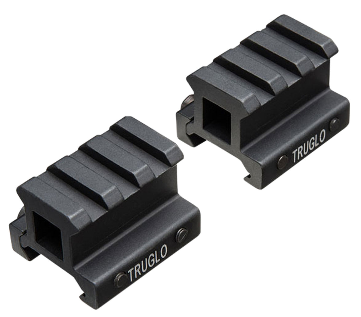 TruGlo Picatinny Riser Mount TG8982B Matte Black Anodized