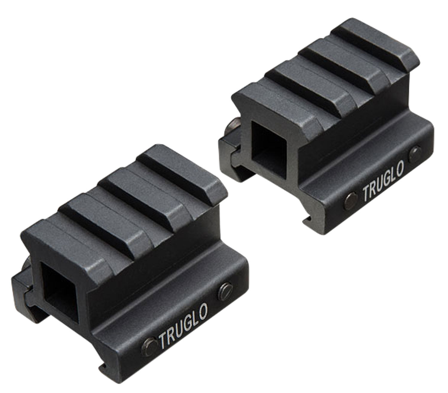 TruGlo Picatinny Riser Mount TG8982B Matte Black Anodized