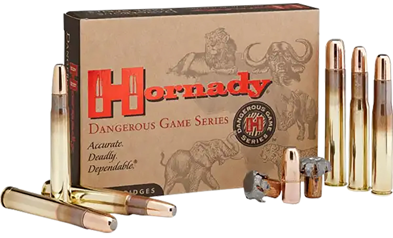 Hornady .416 Rigby Dangerous Game 400 grain DGX Bonded ammunition
