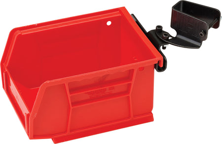 Hornady Lock-N-Load Universal Swivel Bin and Bracket Red Plastic for AP Press