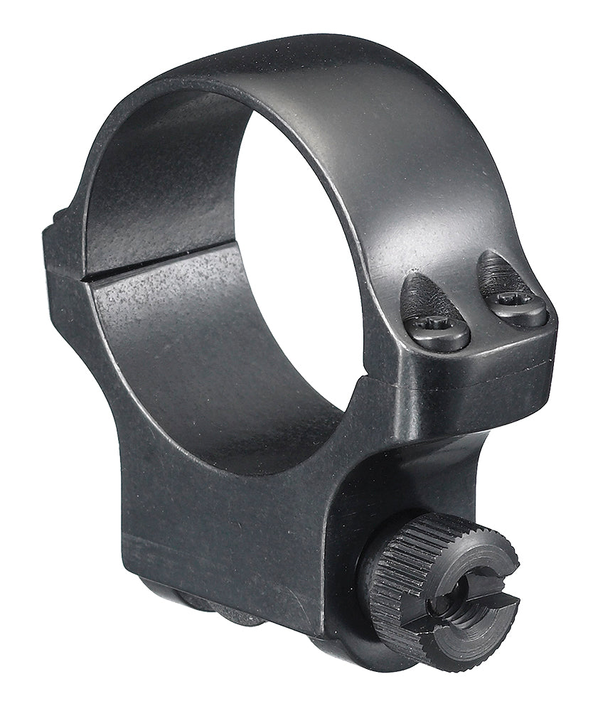Ruger 90273 4B30 Medium Height 30mm Scope Ring Matte Black Finish