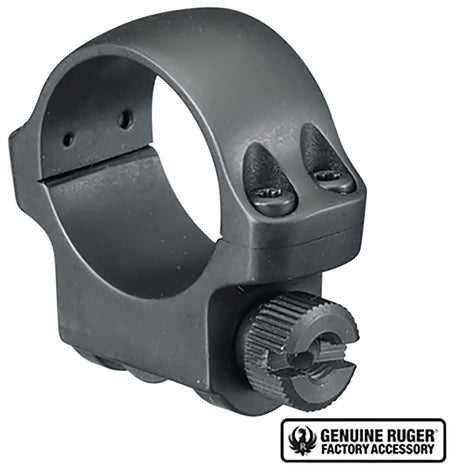 Ruger 3BHM 1" Low Matte Black Scope Ring