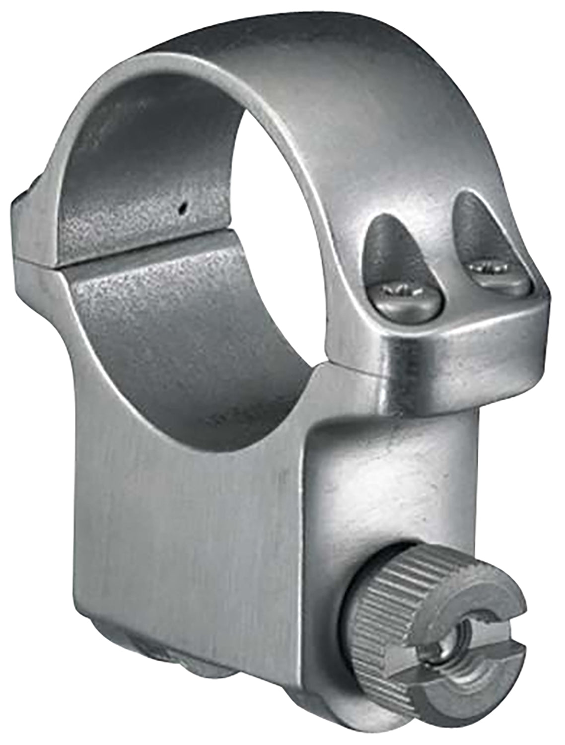 Ruger 5K 1" High Silver Scope Ring