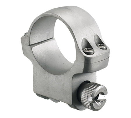 Ruger 4KHM 1" Medium Silver Scope Ring