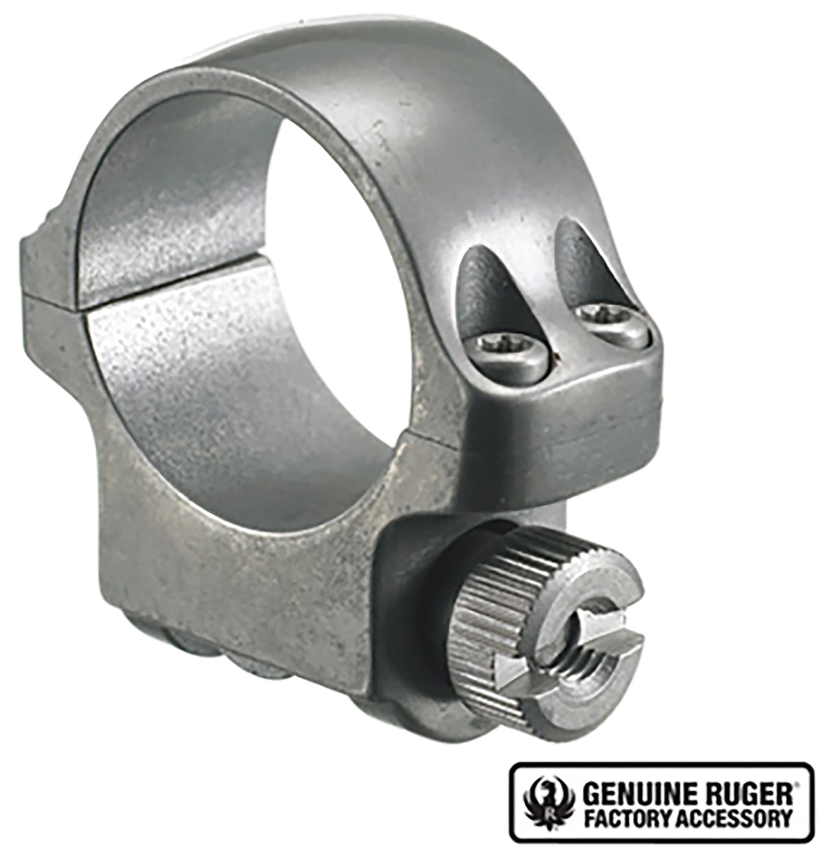 Ruger 3KTG 1" Low Silver Scope Ring