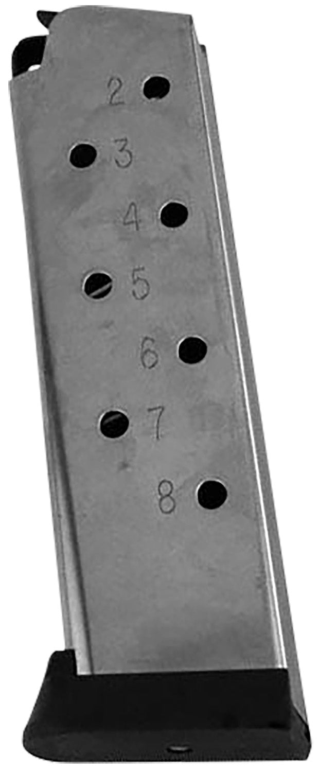 Sig Sauer 1911 .45 ACP 8rd Stainless Steel Factory Magazine with Exchangeable Floor Plate