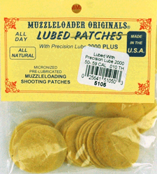 M-Loader Wonder Patches 50-59 Caliber .010 Muzzleloader 100 Pack